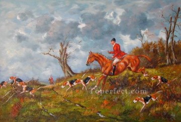 Gdr012bD13 classical hunting Oil Paintings